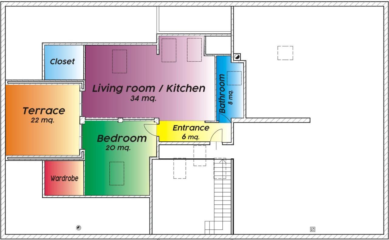 Loft 29 Mansardato Con Ampio Terrazzo Bussoleno Экстерьер фото